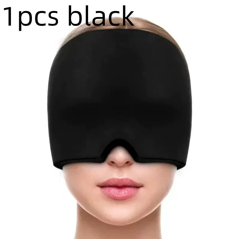 Gel Ice Headache Relief Hat