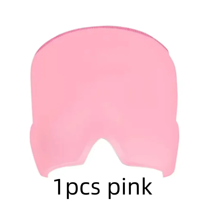 Gel Ice Headache Relief Hat